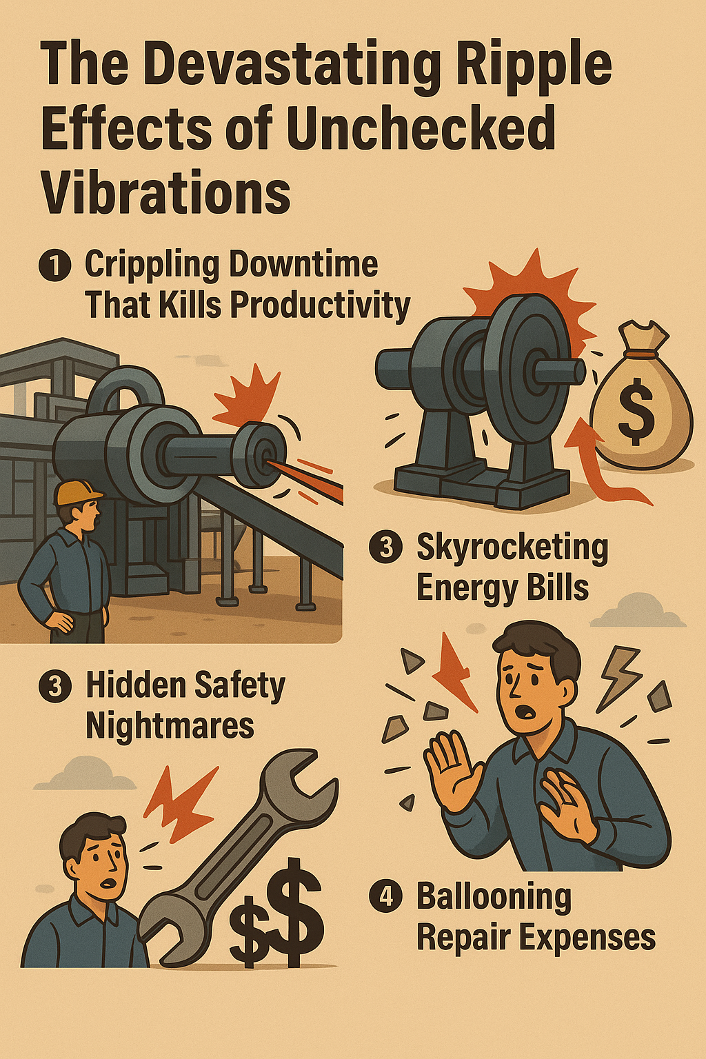 Effects of unchecked vibrations